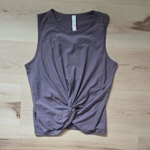 Lululemon Crescent Tank, Graphite Purple, Size 6